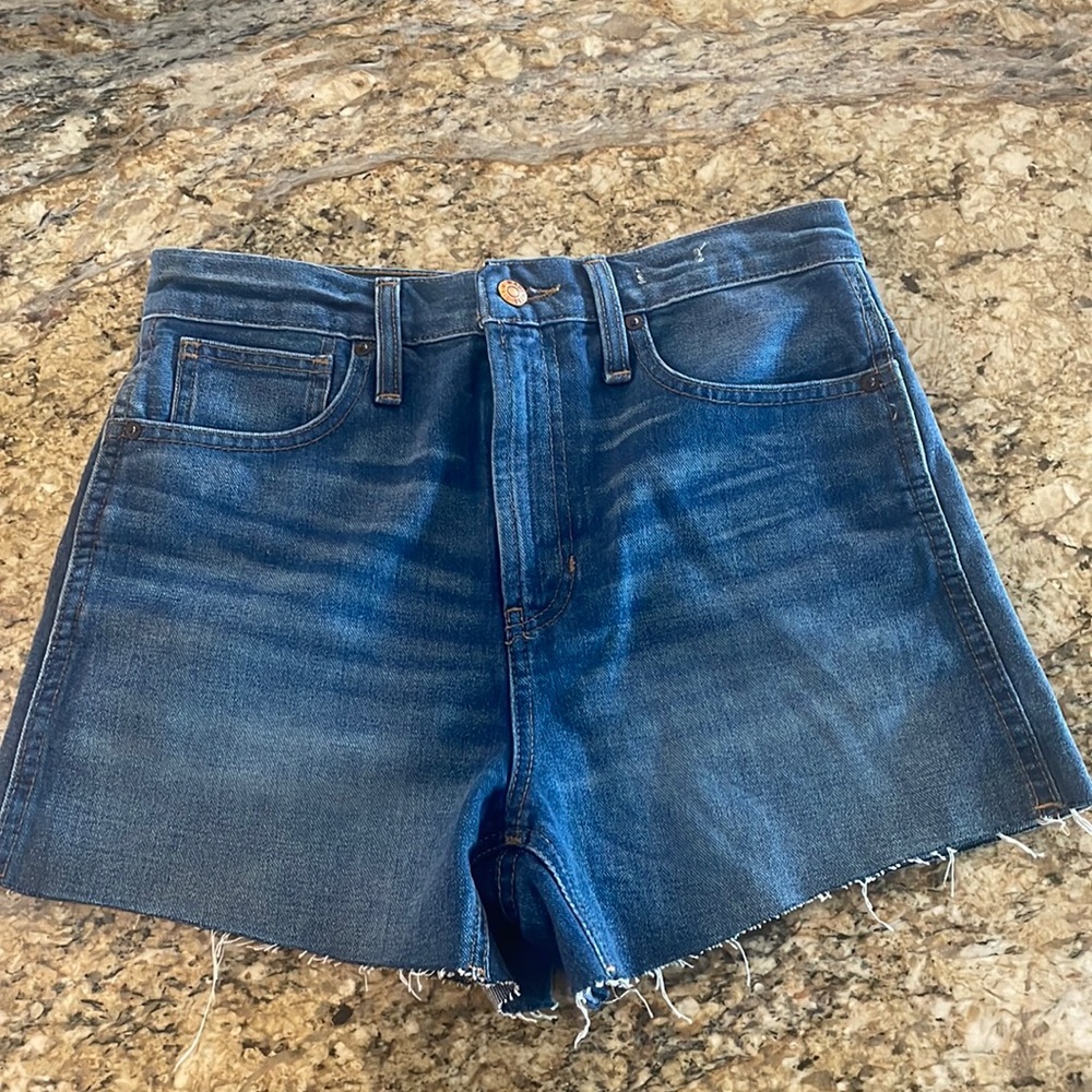 New madewell jean shorts